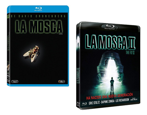 La Mosca 1 Y 2 Blu-ray 2xbd25 Latino