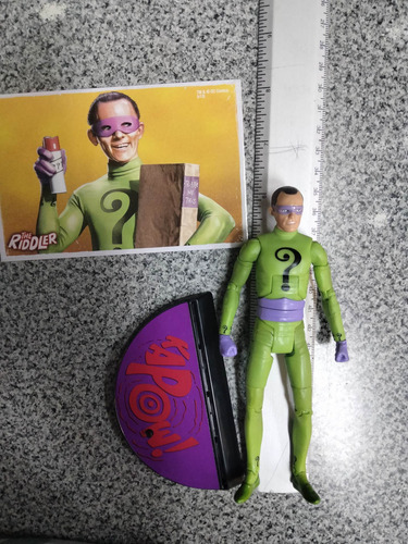 Dc Acertijo / Riddler, Batman Classic Tv Series 1966, Mattel (Usado)