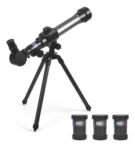 Telescopio Infantil Ajustable 20x-30x-40x Con Trípode Para P