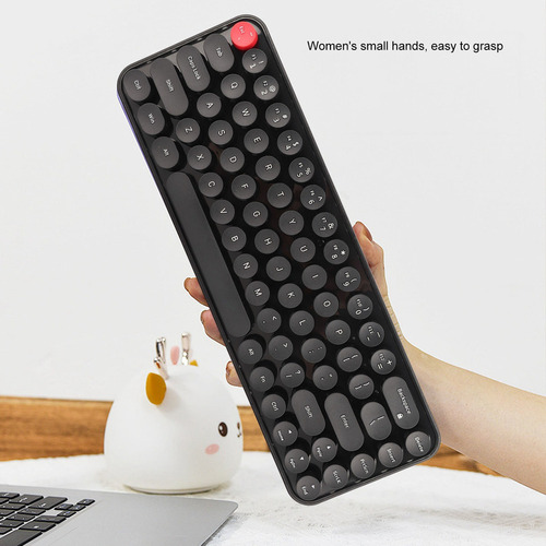 Ratón Inalámbrico De 2,4 G, Teclado De Máquina De Escribir Y