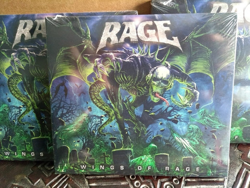 Rage - Wings Of Rage Cd 2020 - Import Steamhammer