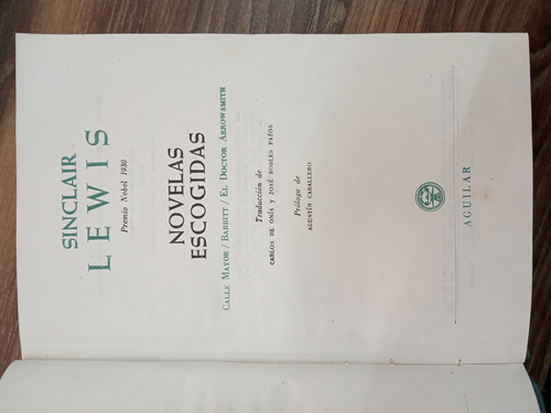 Novelas Escogidas - Sinclair Lewis