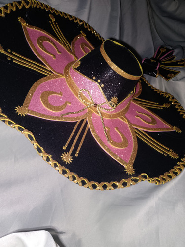Sombrero De Mariachis De Charro En Foami Decorado Fiesta