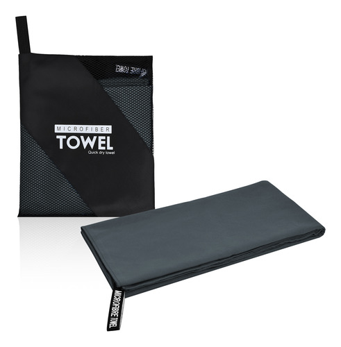 Toalla De Microfibra 160x80 Cm Con Bolsa De Transporte