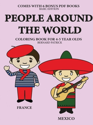 Libro Coloring Books For 4-5 Year Olds (people Around The...