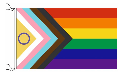 Bandera Lgbtiqa+ Orgullo Inclusivo Lgbt 150 X 90cm