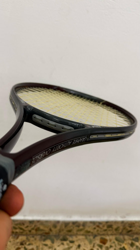 Raqueta Prince Graphite Authority Oversize Num 4 Con Funda Gris Oscuro 4 1/2 (Usado)