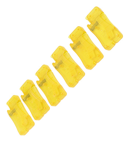 Enhebrador De Agujas Automático, 6 Unidades, Embudo Amarillo