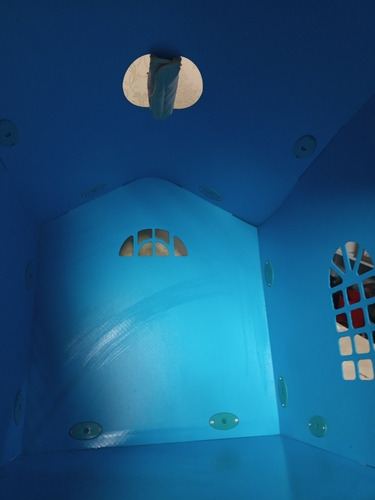 Casinha P/pets Baby House Com Toldo (Usado)