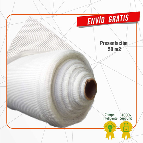 Cuadrimalla Para Impermealizante Imperllanta Paquete 50m2
