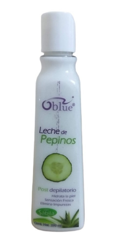 Leche De Pepinos Post Depilatorio Con Sabila 250ml.