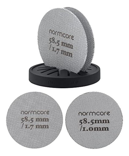 Normcore 2 Packs 58.5mm Puck Screen With Stand - Mampara De 