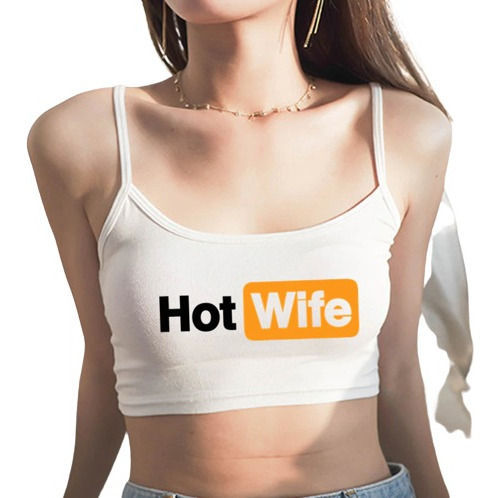 Top Blusa Con Tirantes De Hotwife