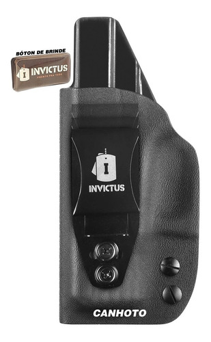 Coldre Glock Kydex Iwb Subcompact Invictus G26 G27 G28 *