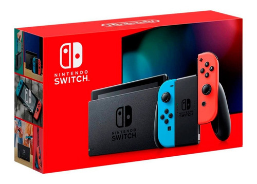 Imagen 4 de 4 de Consola Nintendo Switch Neon 32gb 2nd Generación