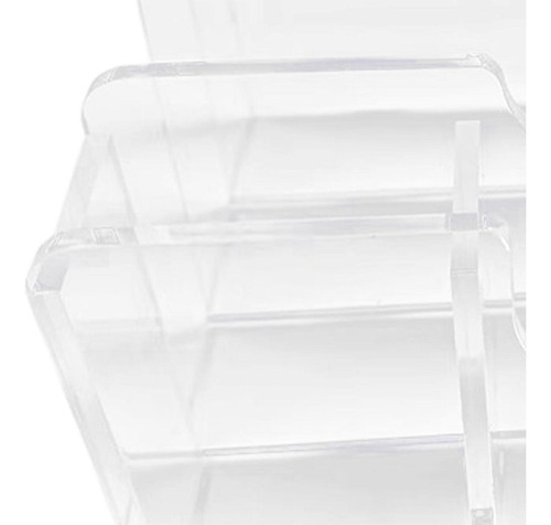 Organizador De Archivos De Escritorio De Acrílico, Soporte