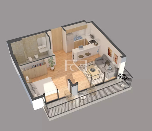 Apartamento De 1 Dormitorio Parque Batlle