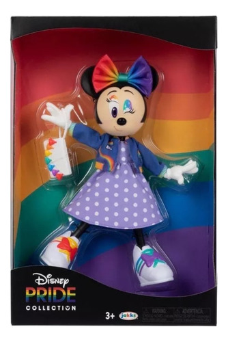 Muñeca Minnie Mouse Disney Pride Collection Jakks