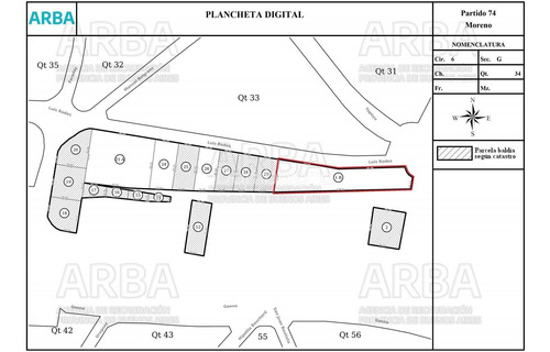 Imagen 11 de 11 de Terreno En Venta Sobre Colectora Norte Acceso Oeste Moreno, G.b.a. Zona Oeste