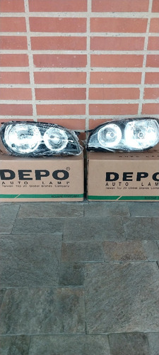 Faros Toyota Corolla 2001 2002 Pantalla Depo