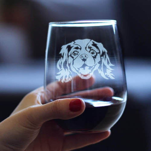 Copa De Vino Sin Tallo Cavalier King Charles Spaniel ' Linda