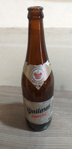 Antigua Botella De Cerveza Quilmes Imperial 650 Cc Año 83