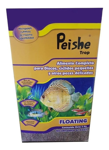 Alimento Flote Shulet Peishe Trop Fraccionado X 1kg Peces 