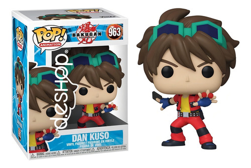 Figura De Acción Bakugan Dan Kuso De Funko