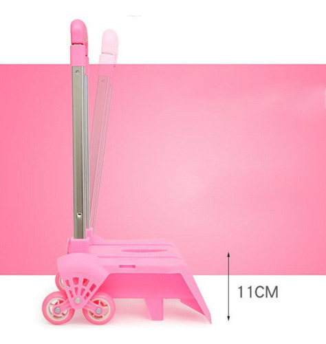 Carrito De Mano Plegable Con Mochila Resistente