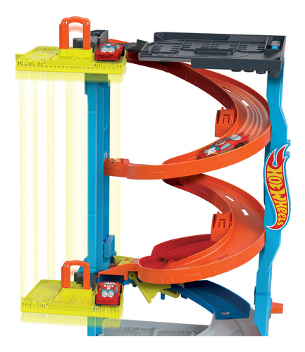 Pista Carritos Hot Wheels Torre D Carreras 2en1 P/ Niños +3