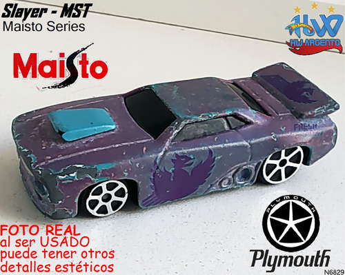 Maisto Usado Hwargento Slayer - Mst N6829 0