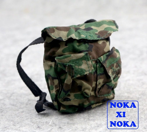 Mochila Camuflada Pra Boneco Action Figure Falcon Gi Joe M5 