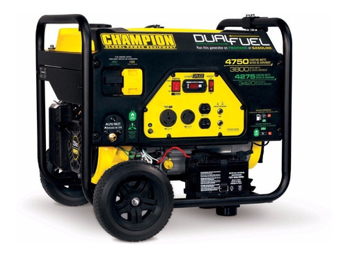 Champion 76533 Planta Eléctrica Gas Propano 3800w/4750w