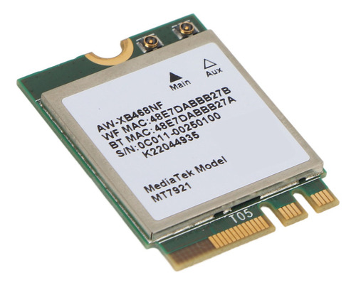 Tarjeta De Red Mt7921 Ngff M.2 De 1800 Mbps 2 4 Ghz 5 Ghz De