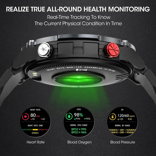 Reloj Inteligente Táctico Bluetooth Smartwatch