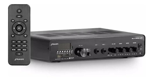 Amplificador Receiver Som Ambiente Frahm Slim 3000 App 