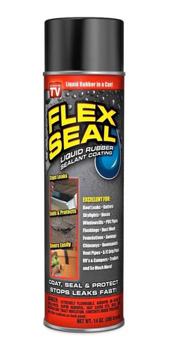 Flex Seal Sellador Spray 396gr Color Negro