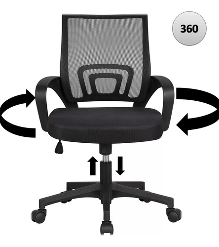 Silla De Oficina Escritorio Ergonometrica Giratoria 360 