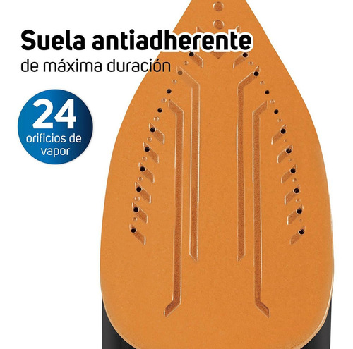 Plancha De Vapor Suela Antiadherente Taurus Penélope