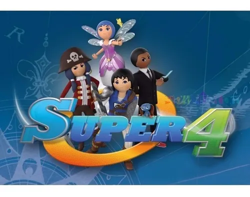 Playmobil 6695 Super 4 Tribuna Real Con Alex - Mundo Manias