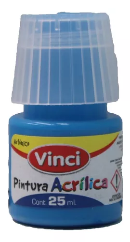 Set de Pinturas Acrílica Vinci 6 Frascos de 25ml, Artículos para Pintura