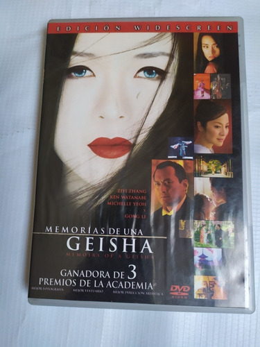 Memorias De Una Geisha Película Dvd Original Drama