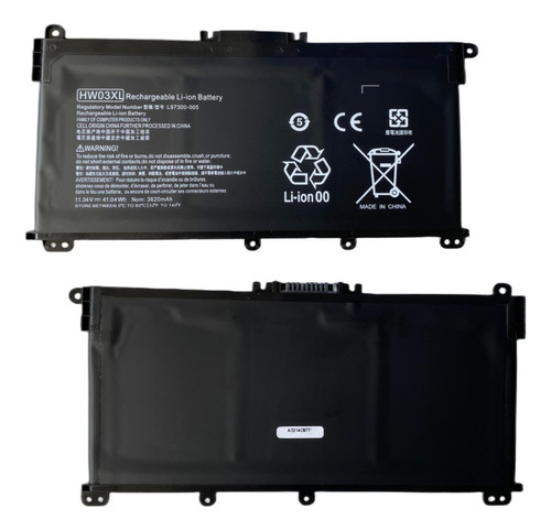 Batería De Laptop Aluo Hw03xl Compatible Con Pavilion 15