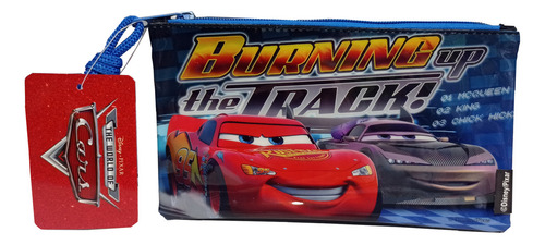Cartuchera Multiscope Plana Fútbol 12 Lápices 20.5cm Color Cars Cars