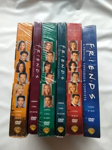 Dvd Friends Temporadas 1°, 2°, 3°, 6°, 7°, 9° | MercadoLivre