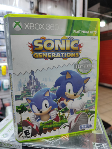 Videojuego Sonic Generations Xbox 360 Original Fisico (Usado)