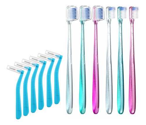 Fregum Cepillo De Dientes Ortodóntico Va Con 6 Interdentales Color