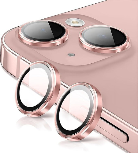 Protector Lente De Camara Metálico Para Iphone / Iphone Plus Rosa Iphone 13