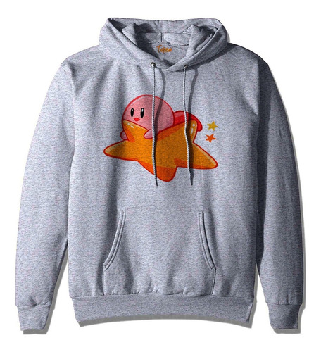 Sudadera Con Gorro Kirby Estrella Videojuegos Old School