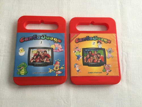 Cantajuego Volúmenes 1 Y 2 Dvd + Cd Con Detalles